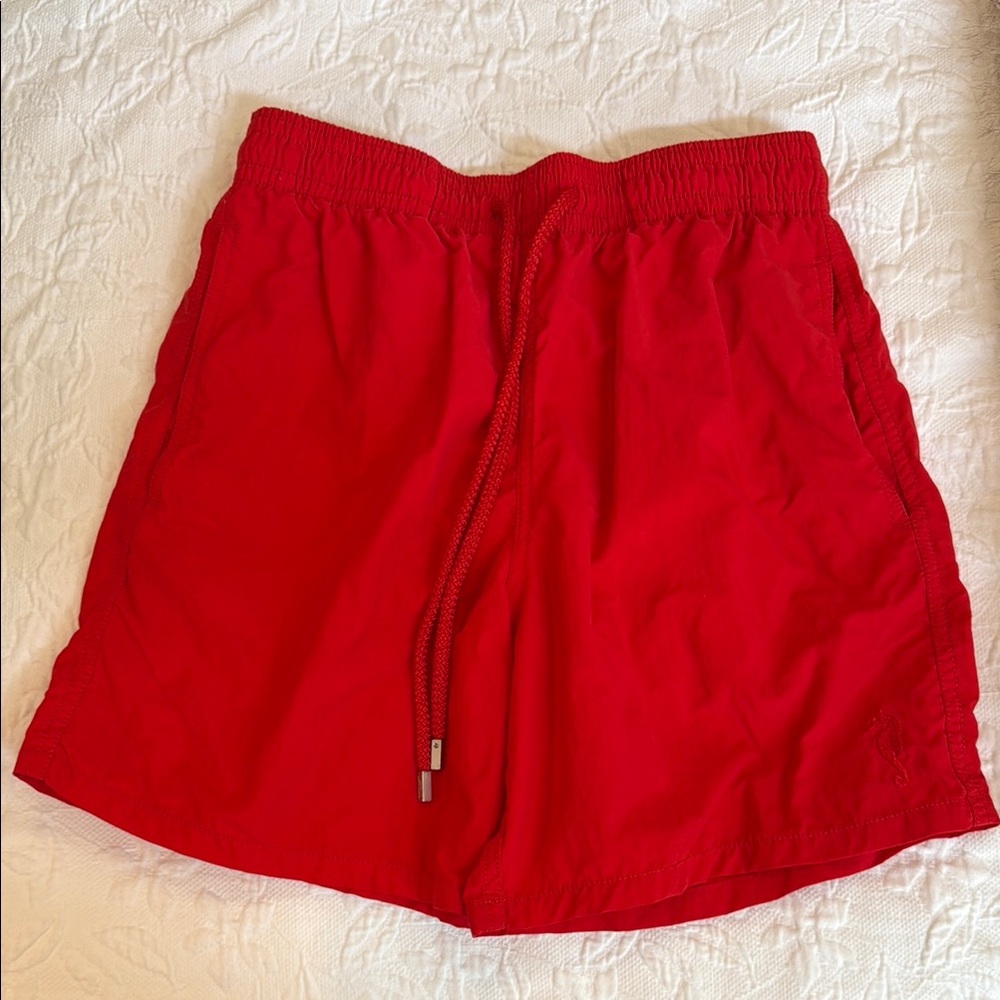 Vilebrequin Mens Red Swimsuit